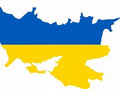 Image result for Ukraine Map and Flag