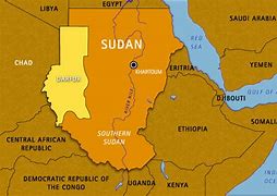 Image result for Country East of South Sudan