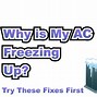 Image result for Frozen AC Coil Image