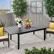 Image result for metal dining table