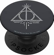 Image result for Popsockets Popgrip Deathly Hallows