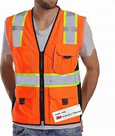 Image result for Reflective Safety Vests with Pockets