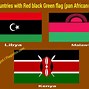 Image result for African Colors Red Green Black