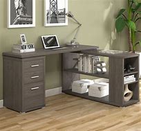 Image result for L-shaped Desk Small Space