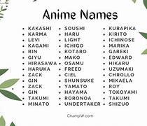 Image result for Awesome Anime Girl Names