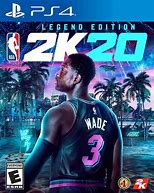 Image result for NBA 2K20 PS4 Cover Legendary