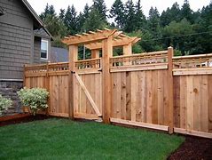 Image result for DIY Privacy Fence Gate