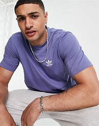 Image result for Solid Purple Adidas Shirt