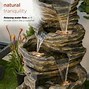 Image result for Indoor Waterfall Fountain