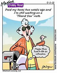 Image result for Thank You Maxine Cartoons