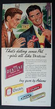 Image result for Vintage Chum Gum Ads