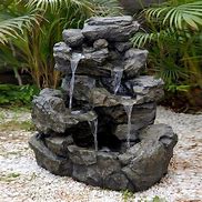 Image result for Yard Water Fountains and Waterfalls