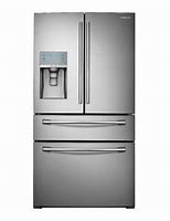 Image result for Samsung 30 In. W 21.8 Cu. Ft. French Door Refrigerator In Stainless Steel, Silver