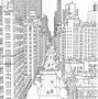 Image result for City Landscape Coloring Page