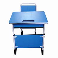 Image result for Blue School Desk