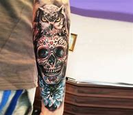 Image result for Sugar Skull Owl Tattoo
