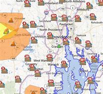Image result for RI Power Outage Map