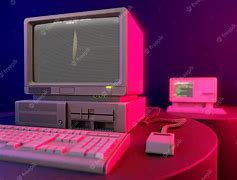 Image result for Retro Computer Desk