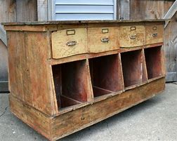 Image result for Antique Store Counter Island
