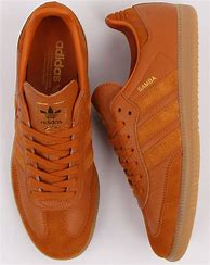 Image result for Adidas Orange Trainers