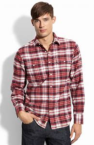 Image result for Red Plaid Shirt