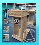 Image result for Wood Podium