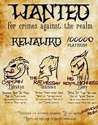 Image result for Medieval Wanted Poster