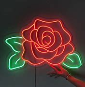 Image result for Neon Lights Rose