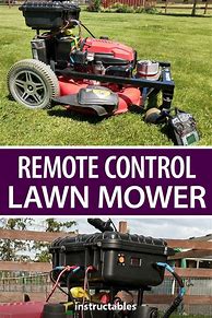 Image result for DIY Remote Controlled Lawn Mower