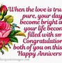 Image result for Simple Happy Anniversary Wishes