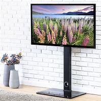 Image result for tv stand with swivel mount