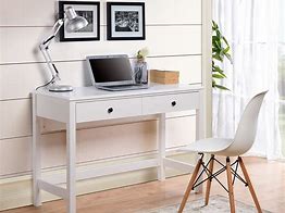 Image result for Home Office Desk White Oak