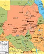 Image result for Sudan Map Image