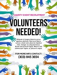 Image result for Need Volunteers Flyer