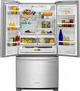 Image result for KitchenAid Refrigerator French Door Wood Grain