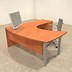 Image result for L-shaped Desk with Cabinets Home Office