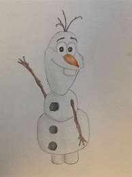 Image result for Snowman From Frozen Drawings