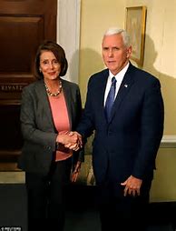 Image result for Pence and Pelosi Together in Israel