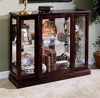 Image result for Glass Curio Cabinets