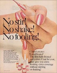 Image result for Advertisement for Nail Polish