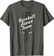 Image result for T-Shirts Japanese Baseball Teams