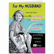 Image result for Funny Husband Birthday Wishes