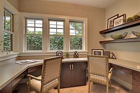 Image result for Custom Office Cabinets