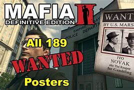 Image result for Mafia 2 Wanted Posters