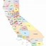 Image result for Blank Map of California