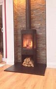 Image result for Small Fireplace