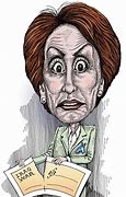 Image result for Caricature Drawing of Nancy Pelosi