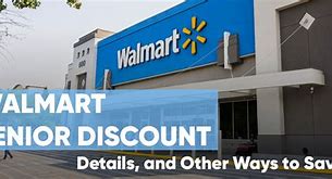 Image result for Walmart Senior Discount Program