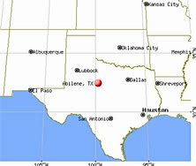 Image result for Map of Abilene in Texas