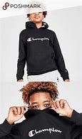 Image result for All-Black Champion Hoodie Girls